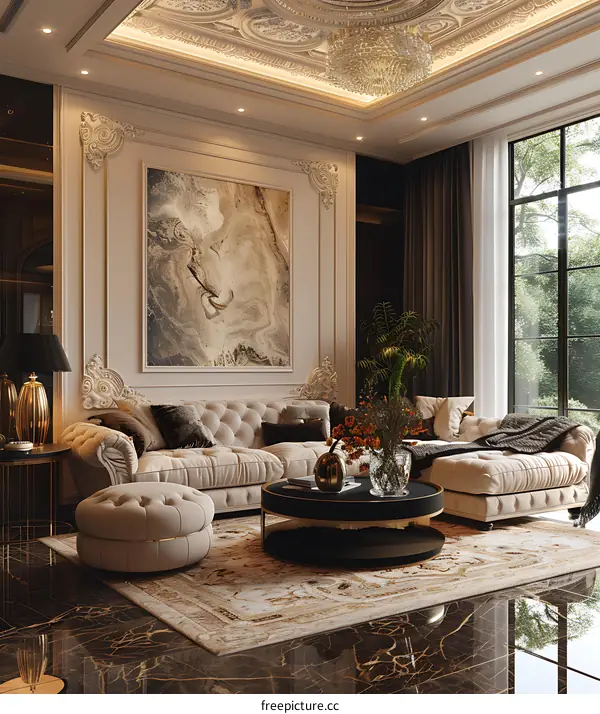Luxurious Living Room