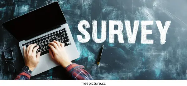 Person Working on a Laptop Survey