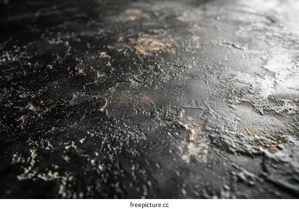 Black and gold rough concrete textured background