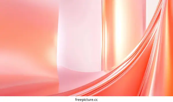 Abstract Colorful Soft Flowing Fabric Design