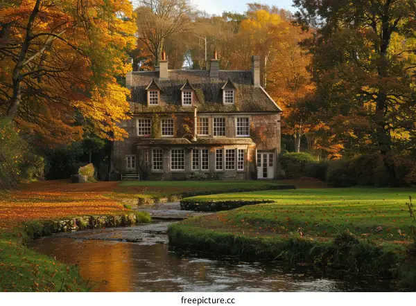 Autumn Idyll: English Countryside