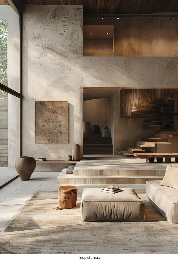 Modern Concrete Interior Design