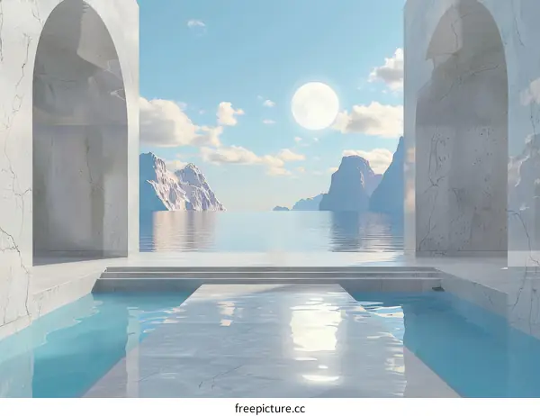 Surreal Landscape: Nature's Beauty