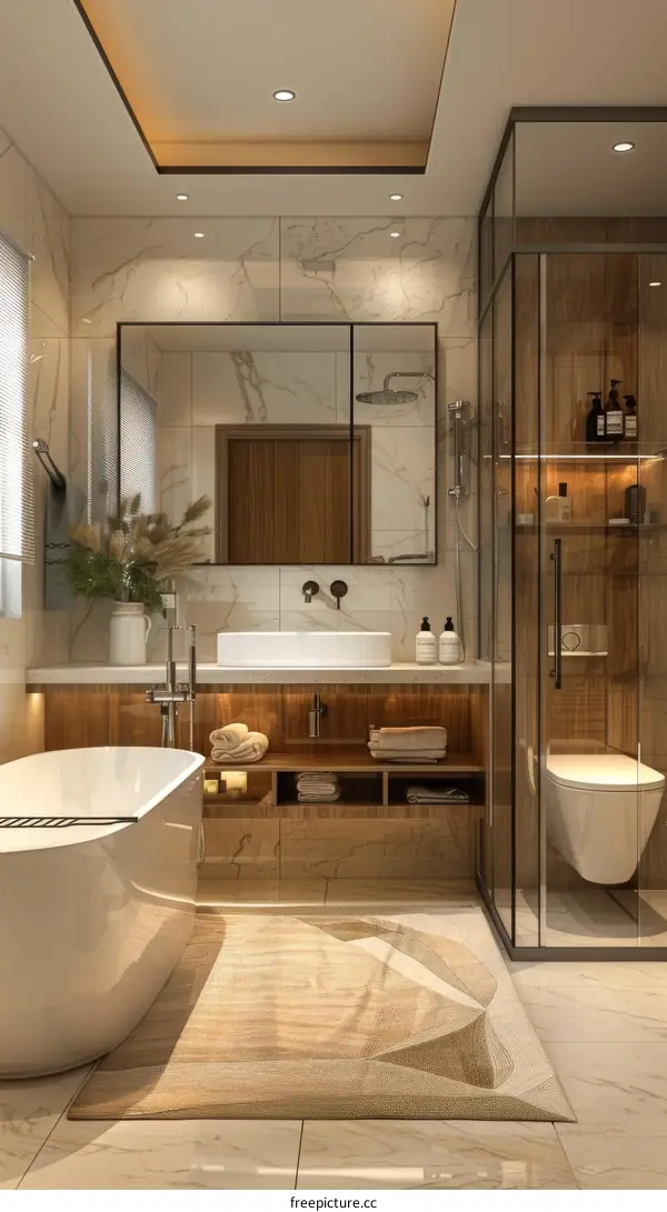 Modern Luxury Bathroom Interior Design