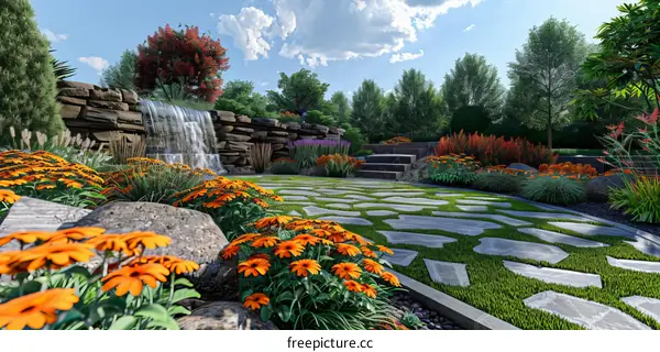 Enchanting Garden Design & Outdoor Living Spaces