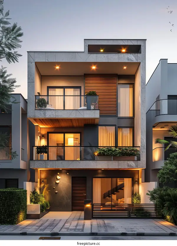 Modern and Luxurious Townhouses