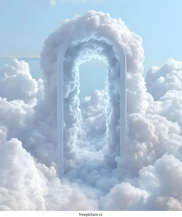 Cloud Archway In The Sky