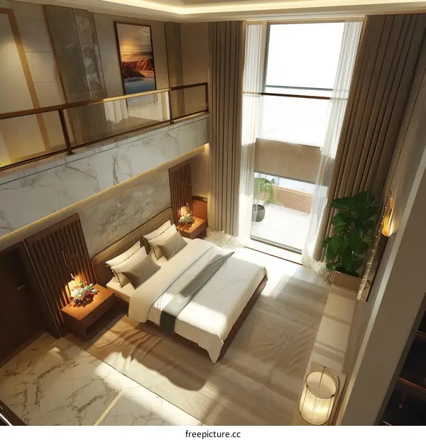 Modern and Minimalist Bedroom