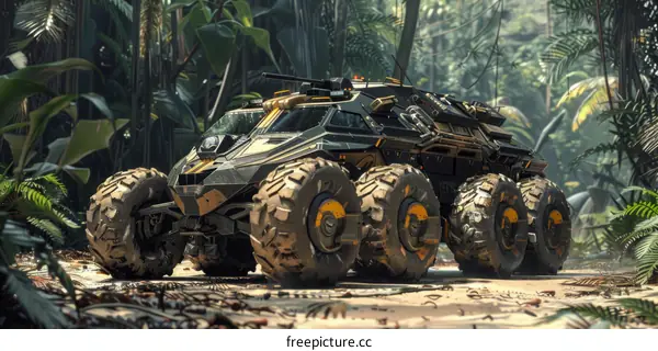 The Futuristic All-Terrain Vehicle for Extreme Off-Roading Adventures
