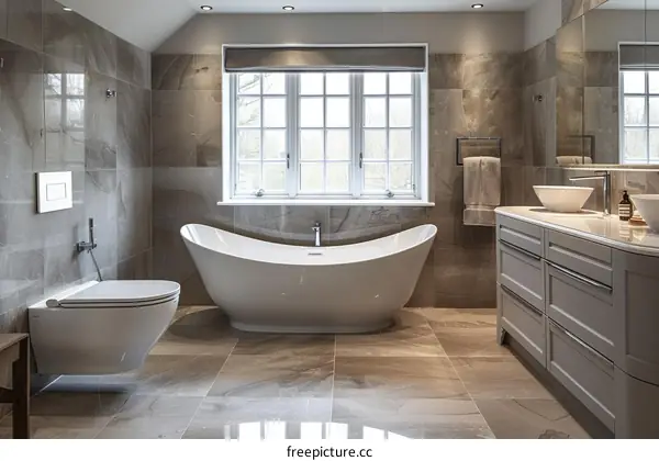 Modern Luxurious Bathroom Interior Design