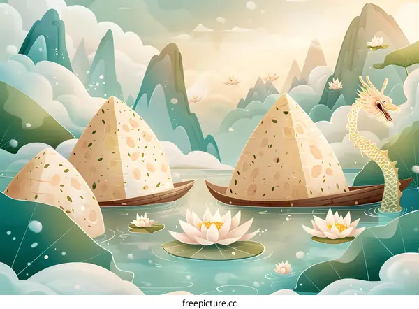 Dragon Boat Festival Rice Dumplings