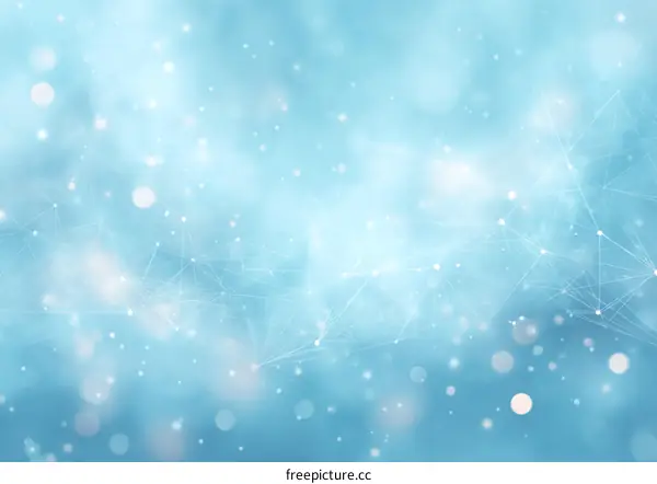 Abstract Light Blue Network Background Design