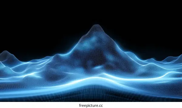 Abstract Digital Landscape