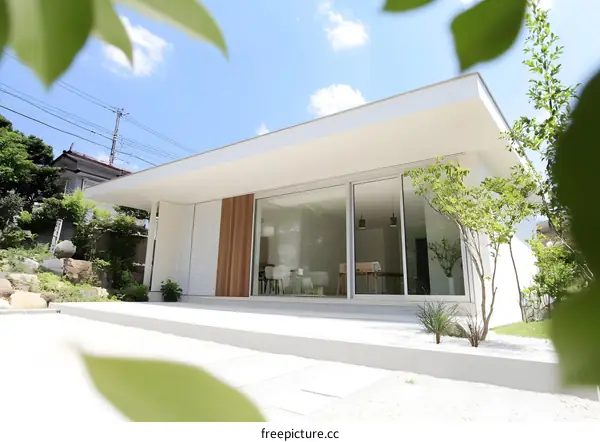 Modern Japanese Home with a Minimalist Design