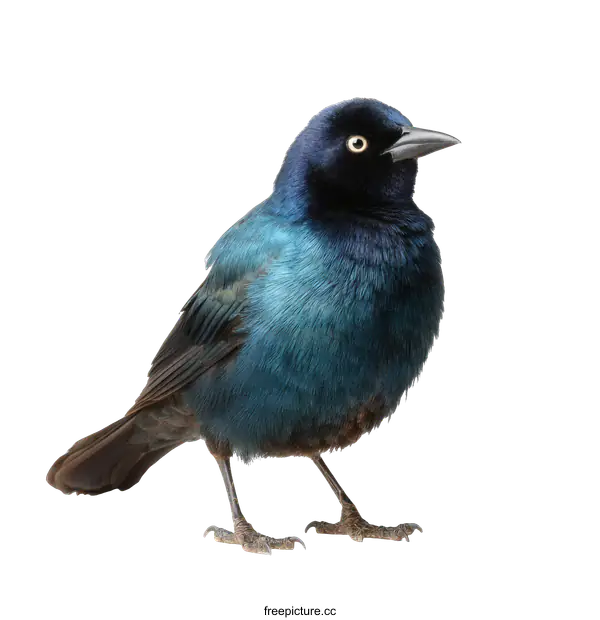 [Transparent Background PNG]Close-up Photo of a Beautiful Blue Bird