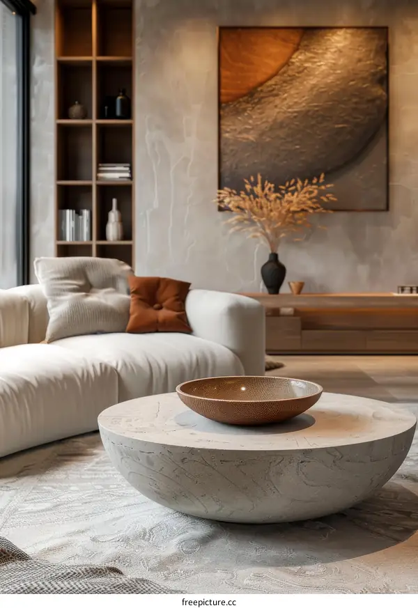 Modern Minimalist Living Room Interior Design