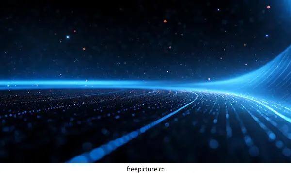 Abstract Digital Network Pathway