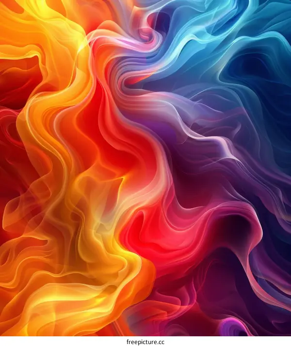 Abstract Mixed Media Canvas Art