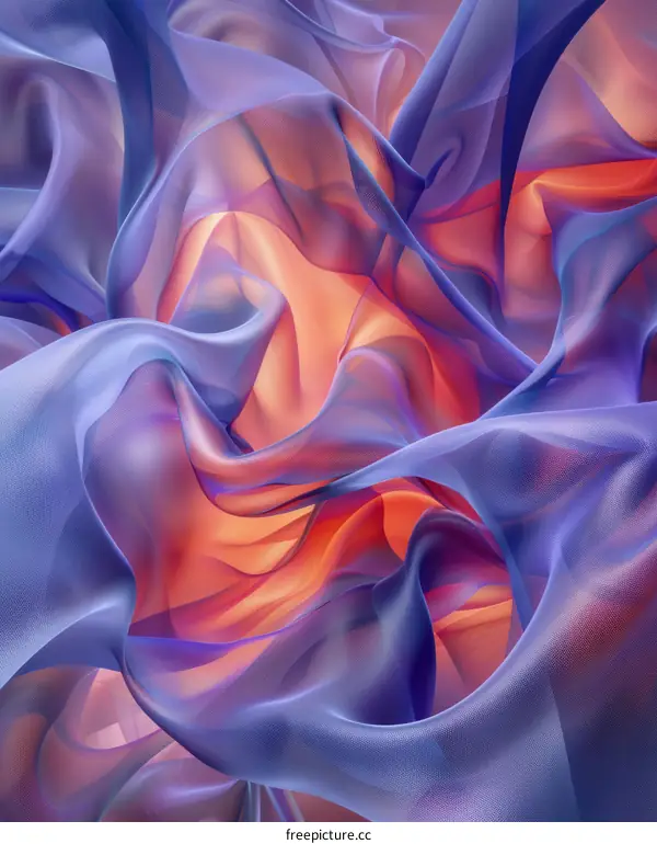 Colorful Abstract Fluid Art Background