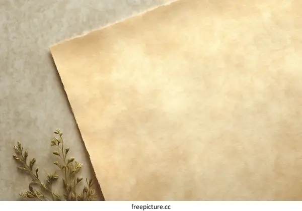 Aged Paper Texture with Subtle Design