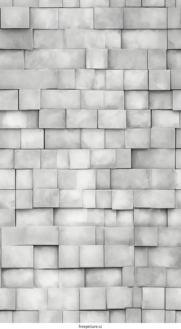 Grey concrete blocks background