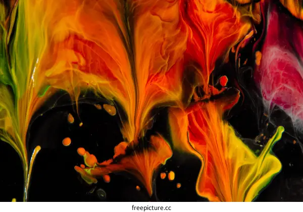 Abstract Ink Art Painting