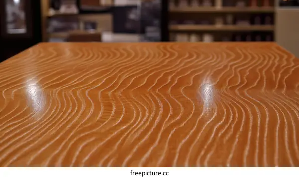 Beautiful Wood Grain Table Top