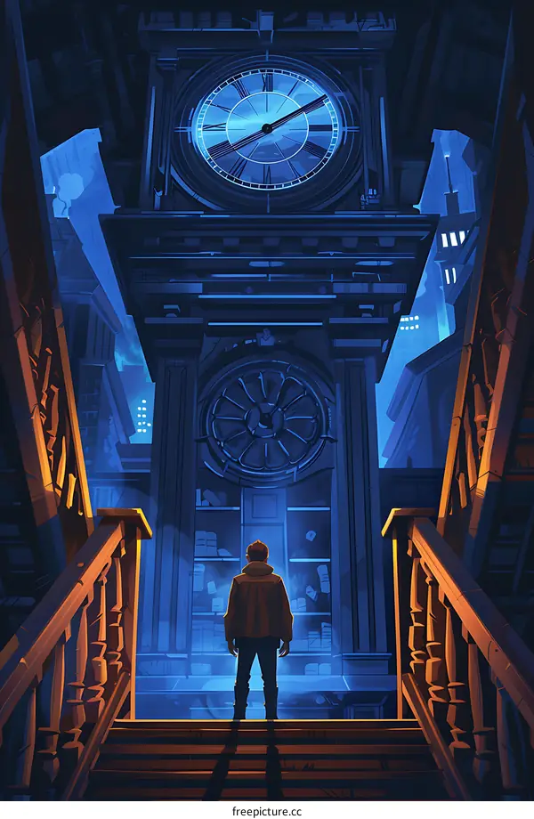 Time Stops in the Old Town Clock Tower