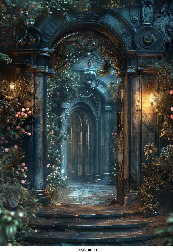 Enchanted Garden Entrance