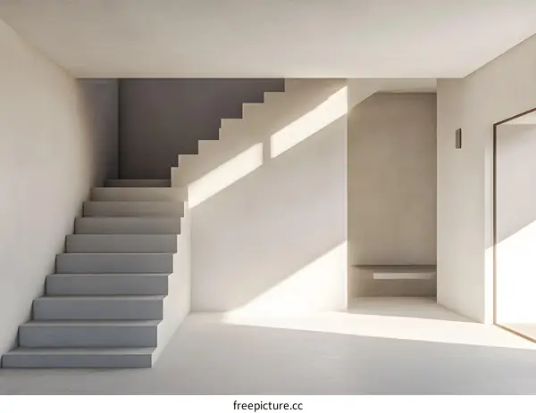 Modern Minimalist Staircase Interior Design