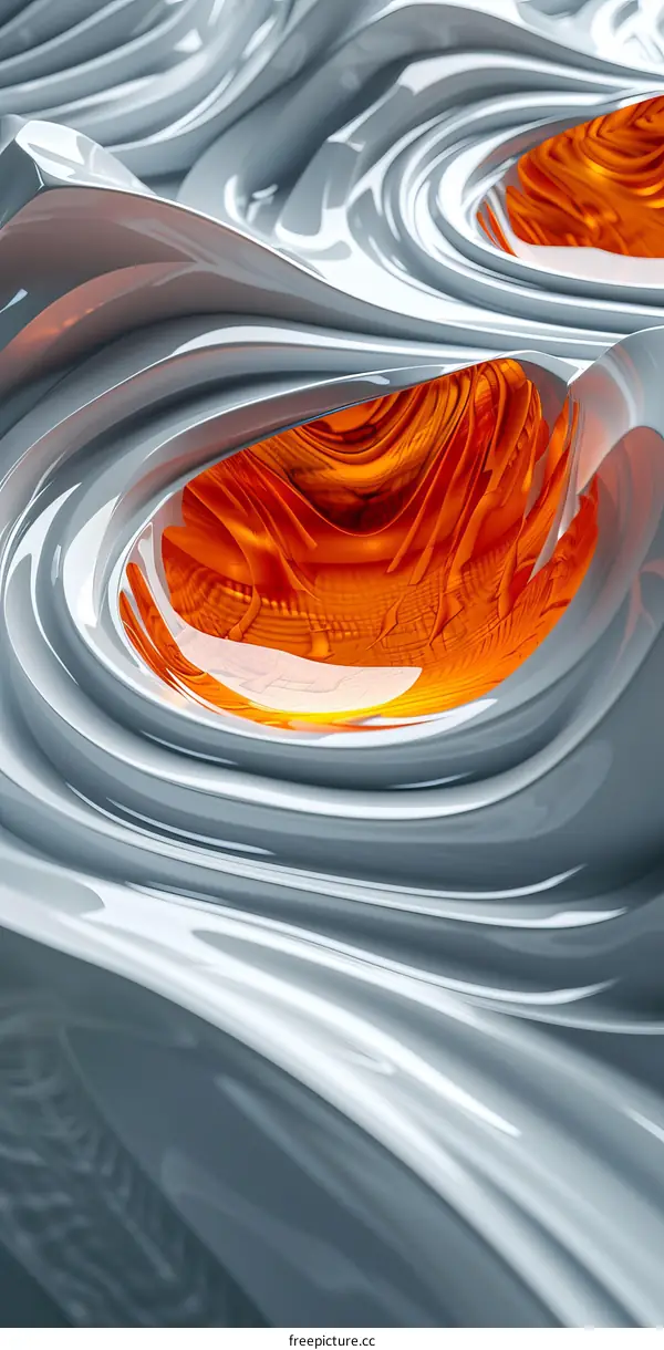 Abstract Futuristic Geometric Shapes