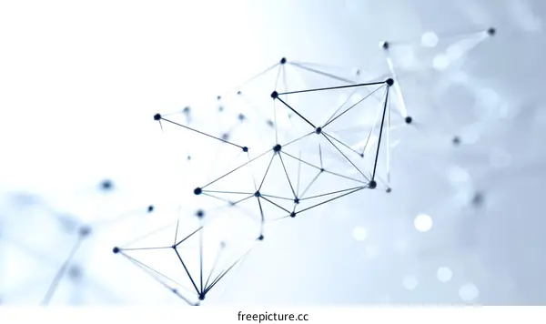 Abstract Network Connections Illustration