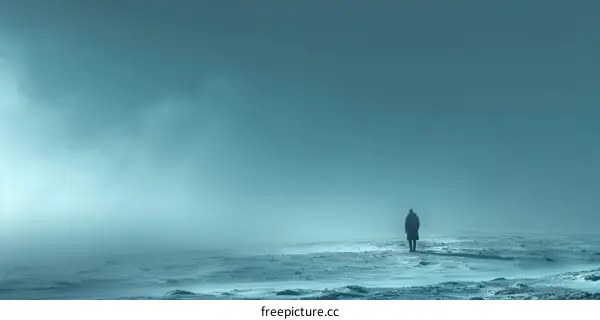 Solitude in the Arctic Wasteland