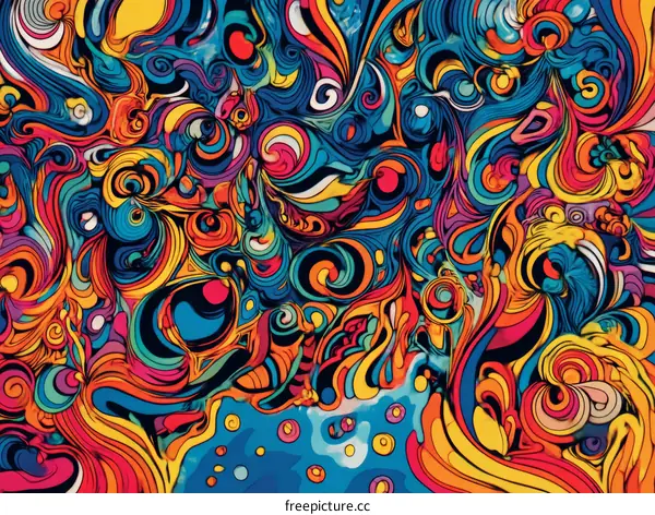 Vibrant Abstract Pattern Design