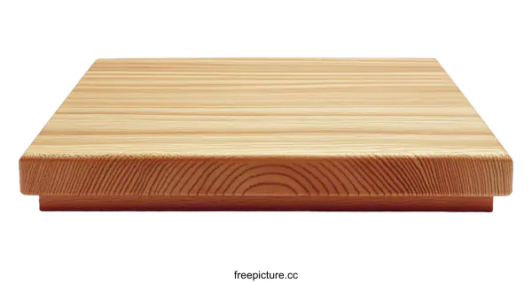 [Transparent Background PNG]Wooden Cutting Board Illustration