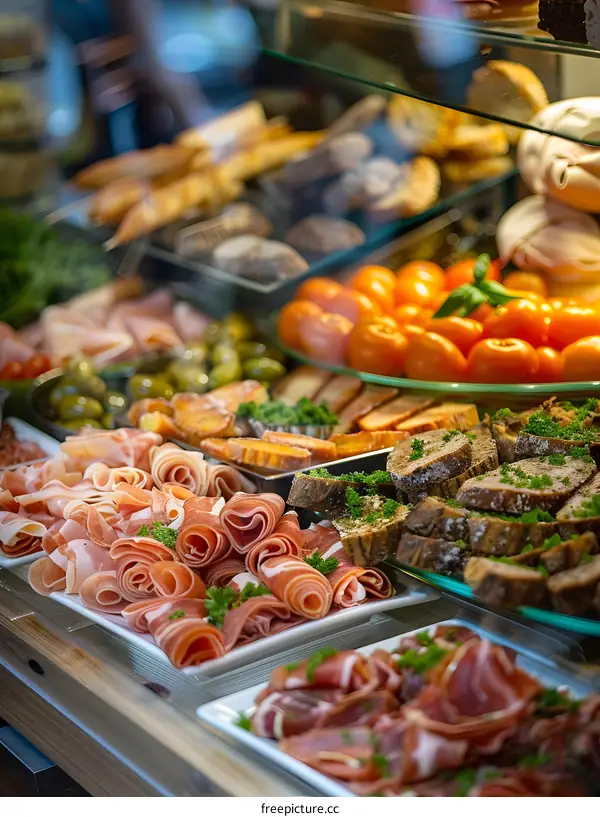 Delicious Deli Display Case