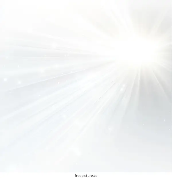 Abstract Light Radiance Background Design