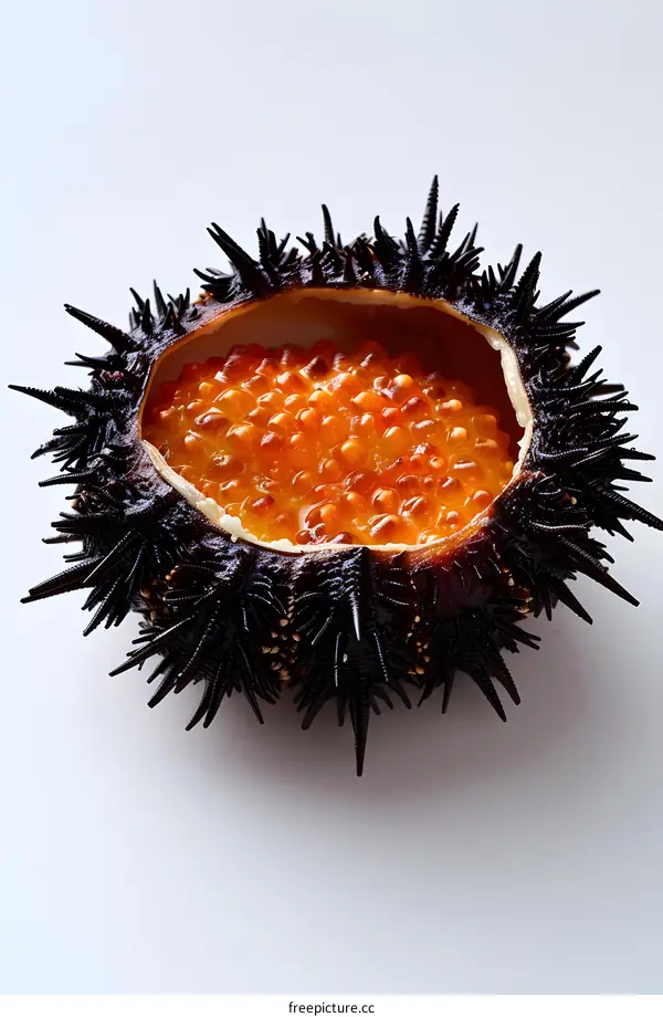 Fresh Sea Urchin with Roe