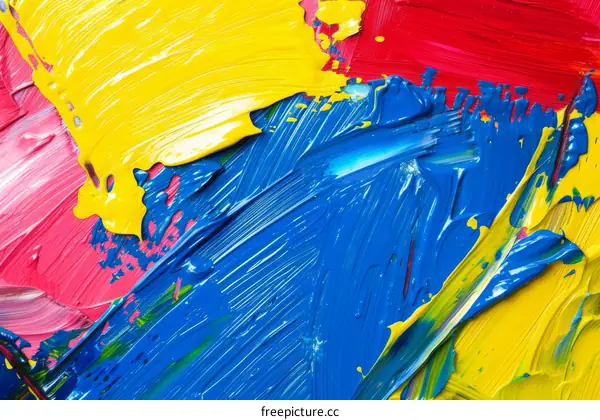 Colorful abstract painting background