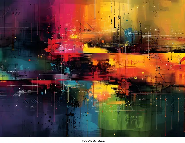 Geometric and colorful