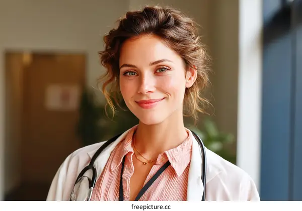 Friendly Medical Professional Portrait
