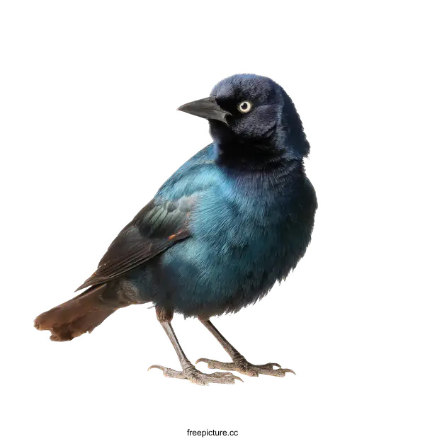[Transparent Background PNG]Close-up Photo of a Beautiful Blue Bird