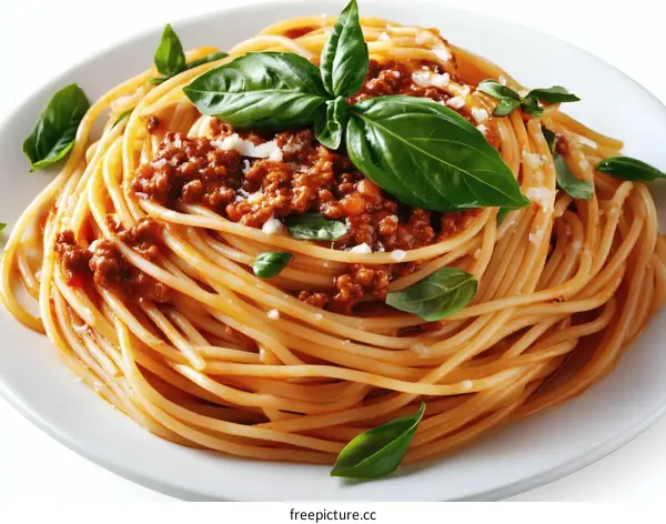 Delicious Italian Spaghetti with Meat Sauce