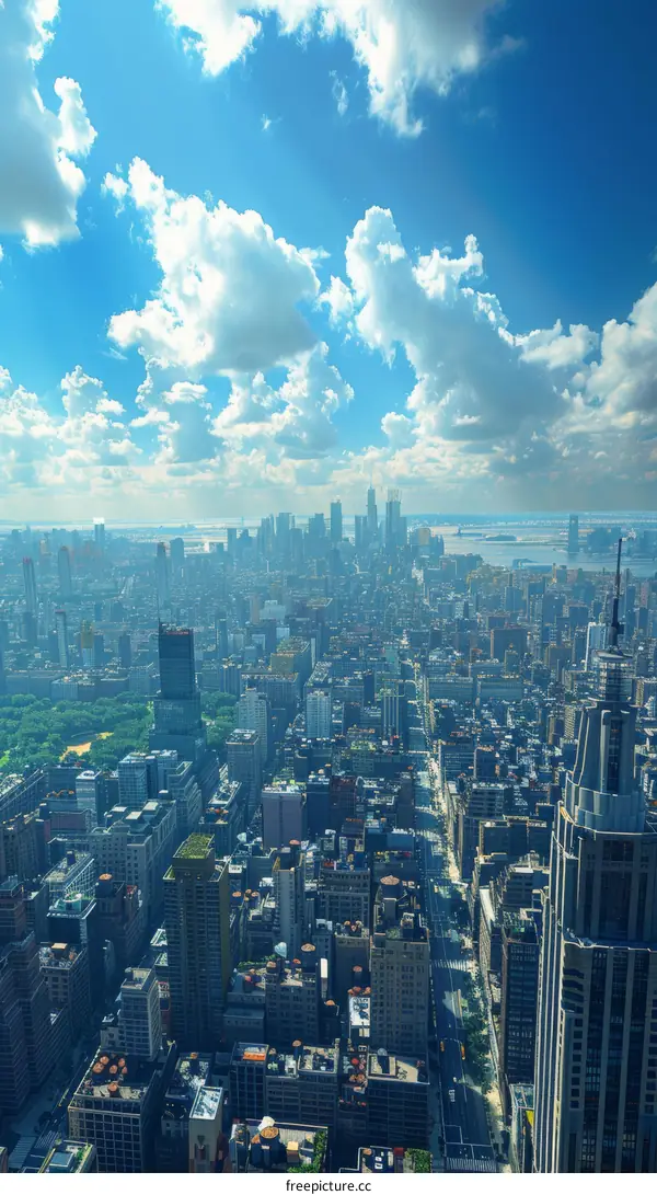 New York Skyline from the Empire State Building