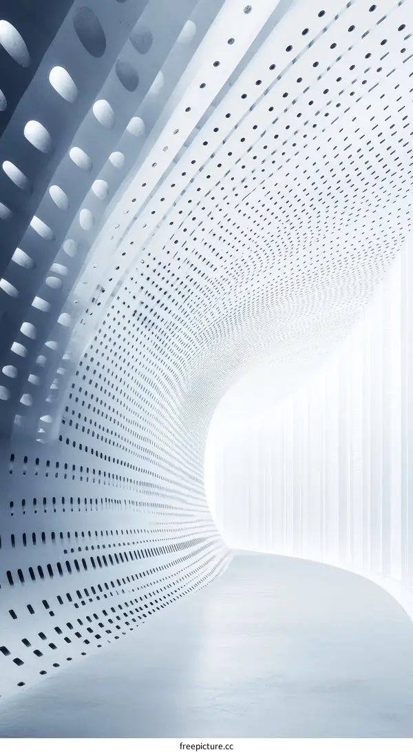 Abstract Architectural Tunnel Corridor