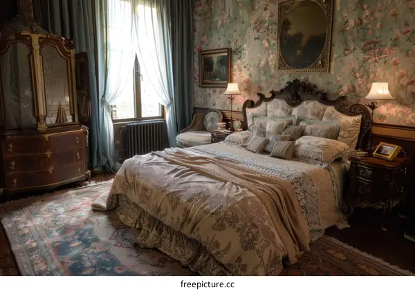 Luxury European Master Bedroom Suite