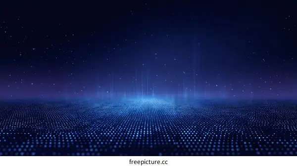 Abstract Digital Landscape Background