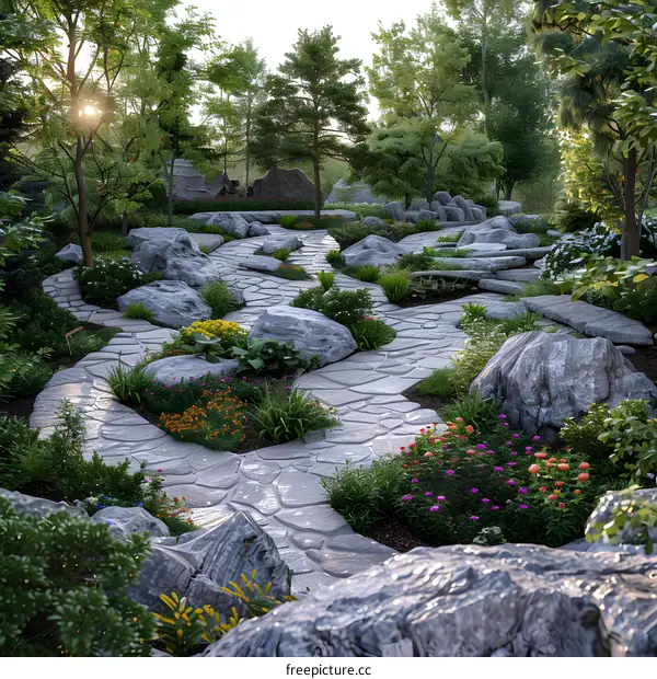 Landscape design效果图