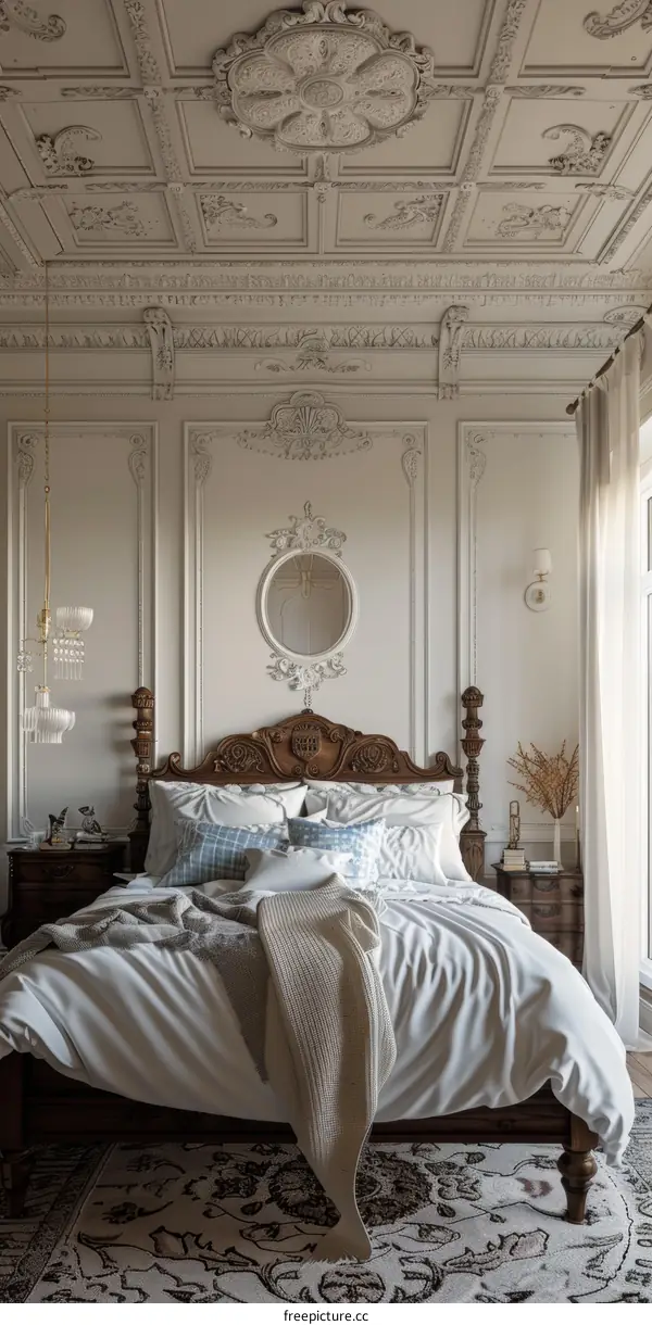 Elegant Classic Bedroom Interior Design