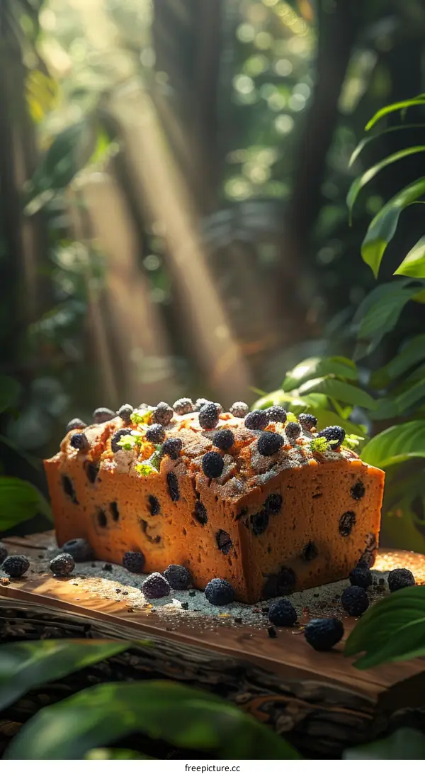 Blackberry Cake in the Woods